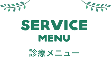 診療メニュー